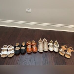 Little girls size 7 shoe lot